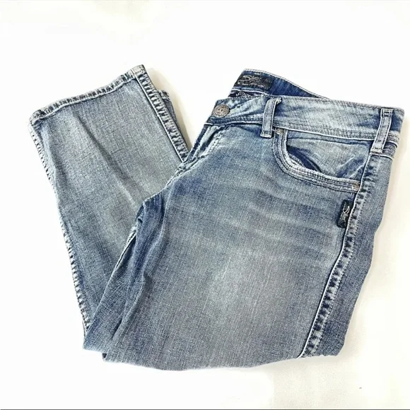 Silver Jeans Jeans Silver Jeans Womens Size W3 Mckenzie Capri